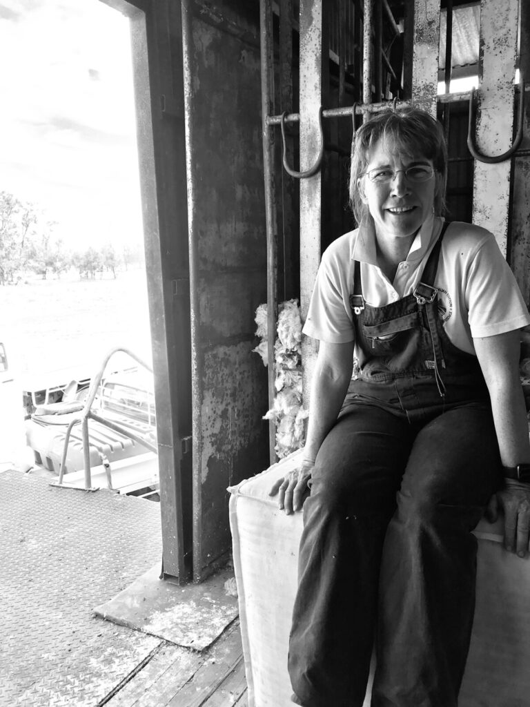 Janelle taking a moment in front of the camera at Urella